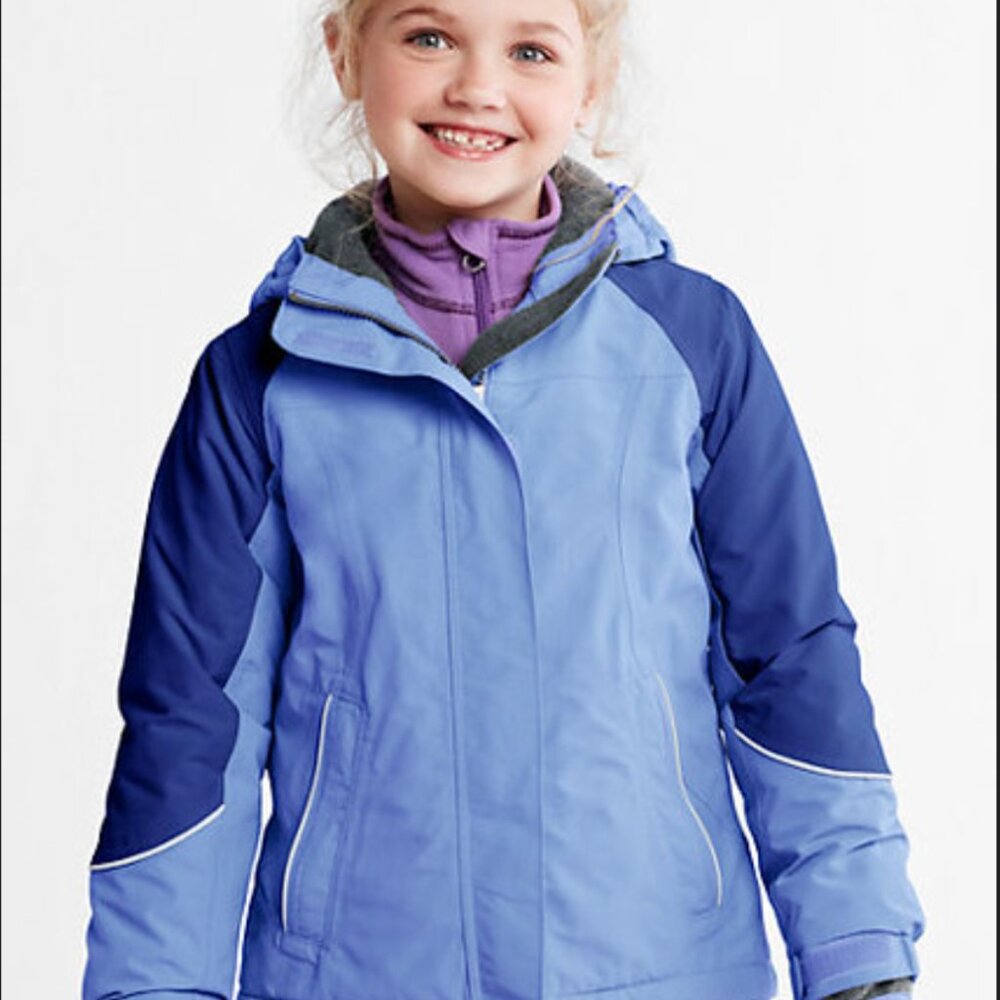 Lands End girls snow jacket size XL 16. Grow a longs